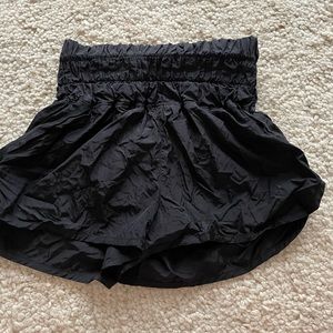 Free people black way home shorts